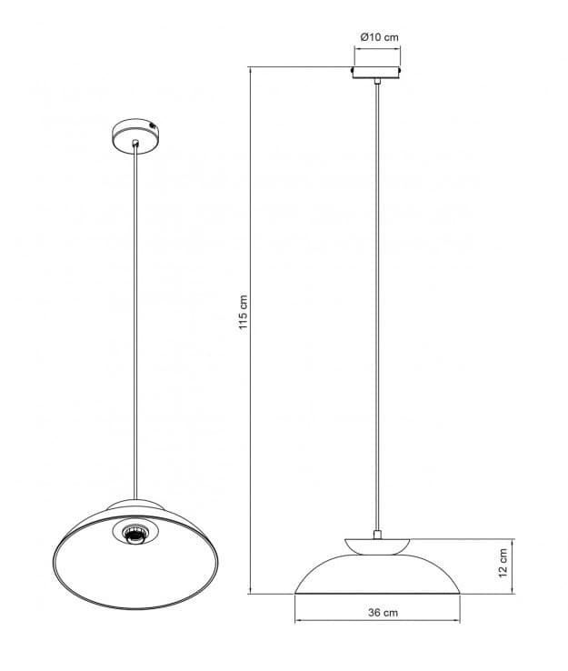 Colgante de techo moderno IDEA - Imagen 5