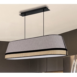 Colgante de techo moderno PRAT ALARGADA Personalizable - Imagen 1