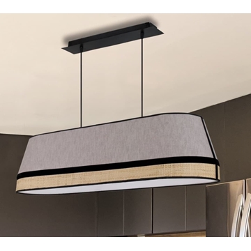 Colgante de techo moderno PRAT ALARGADA Personalizable - Imagen 1