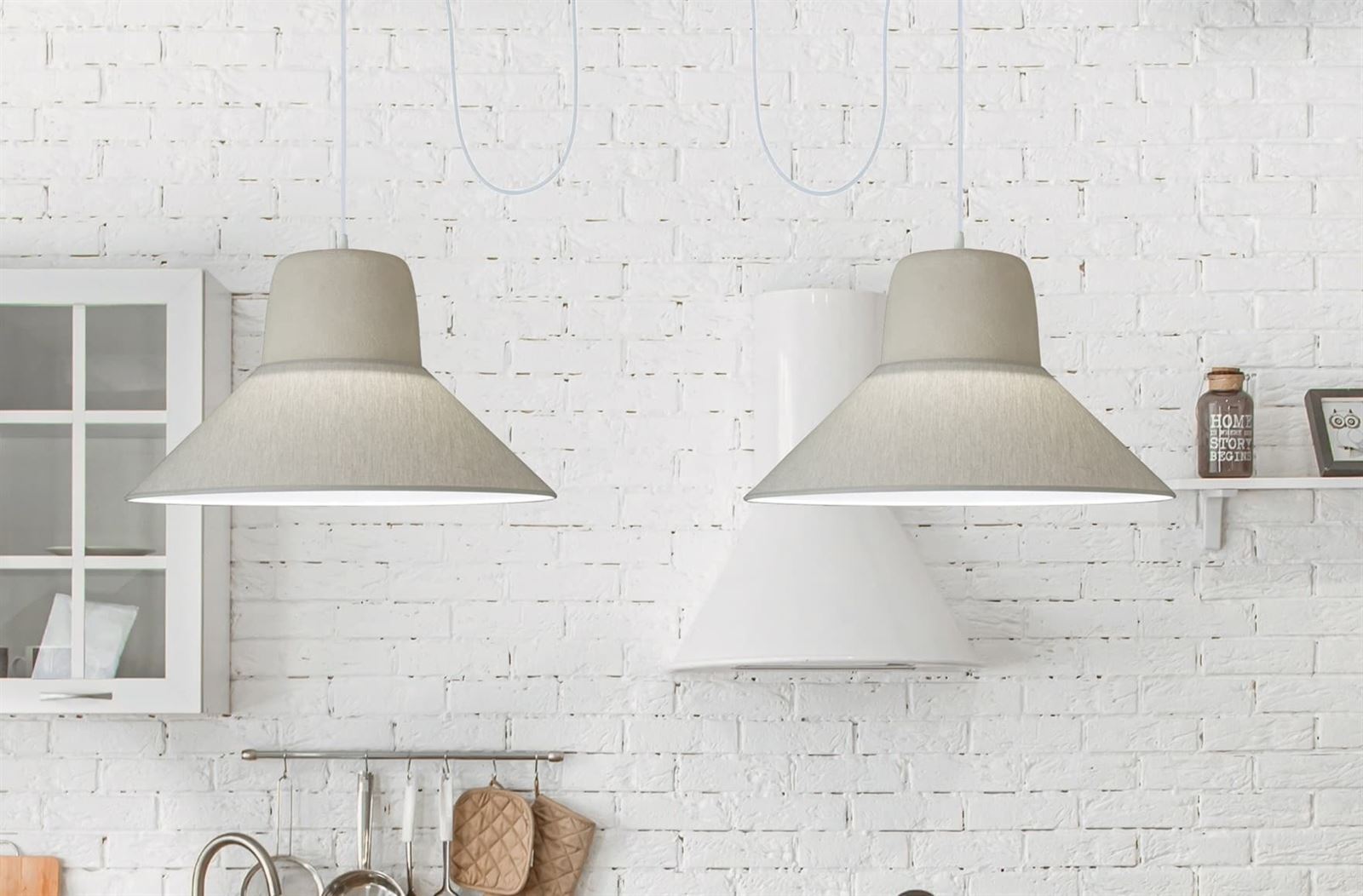 Colgante de techo moderno SILOS 80M COMBI 2 luces Personalizable - Imagen 1