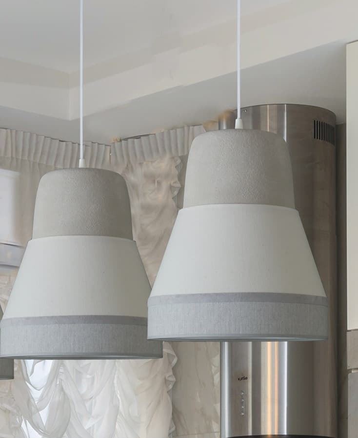 Colgante de techo moderno SILOS 80P COMBI 2 luces Personalizable - Imagen 1