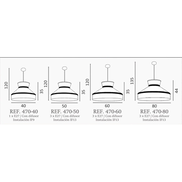 Colgante de techo moderno YELL Personalizable - Imagen 2