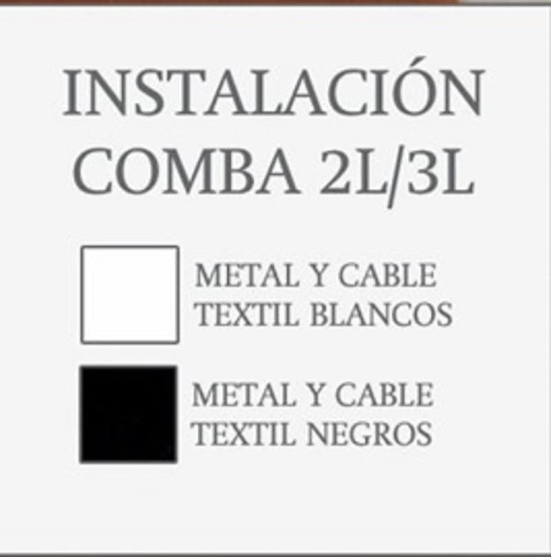 Colgante de techo rústico-moderno SILOS 80P COMBI 2 luces Personalizable - Imagen 4
