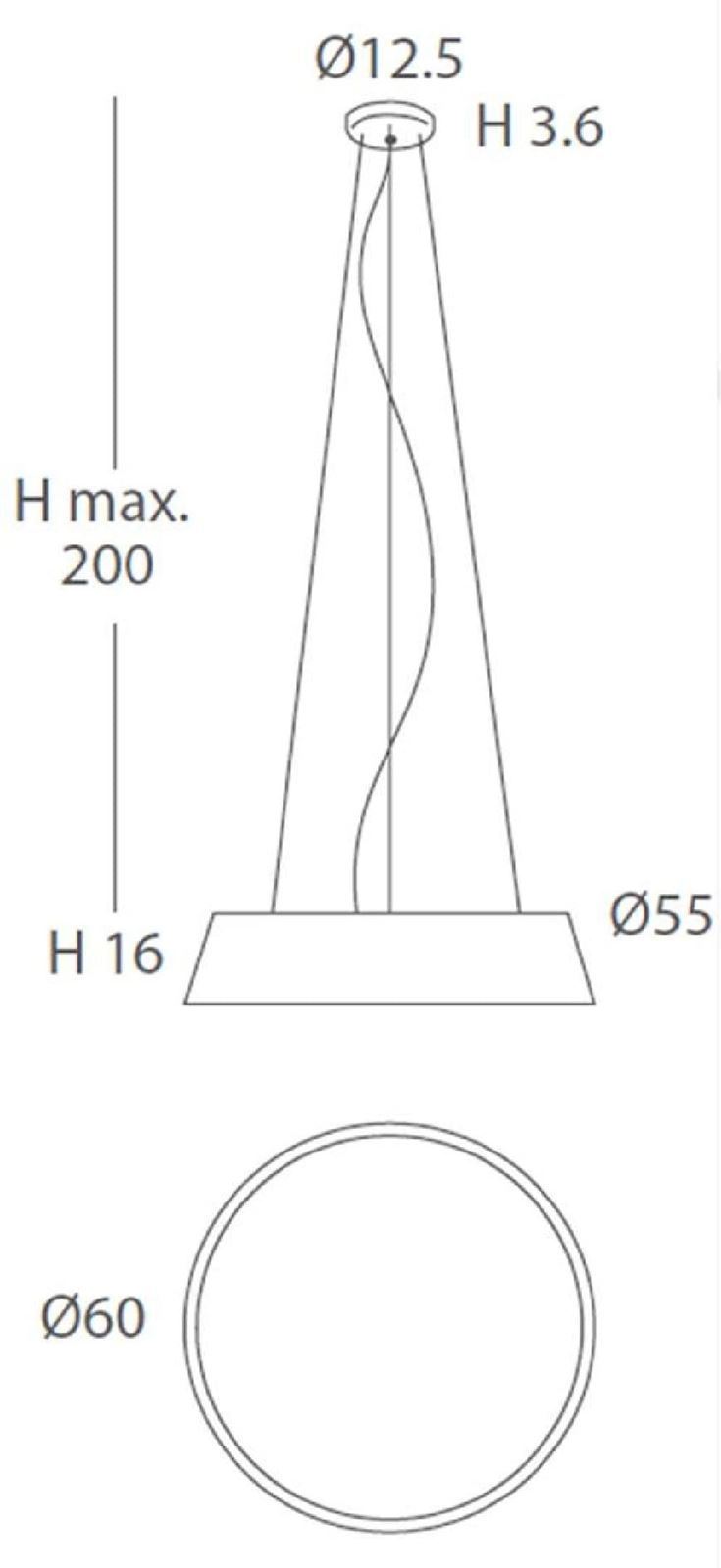 Colgante moderno DRUM 60 - Imagen 4