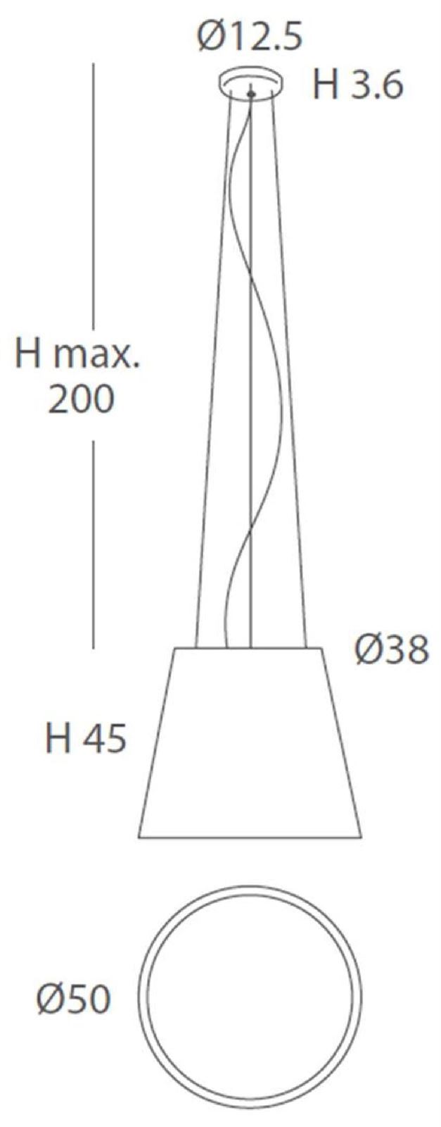 Colgante moderno DRUM L50 - Imagen 4