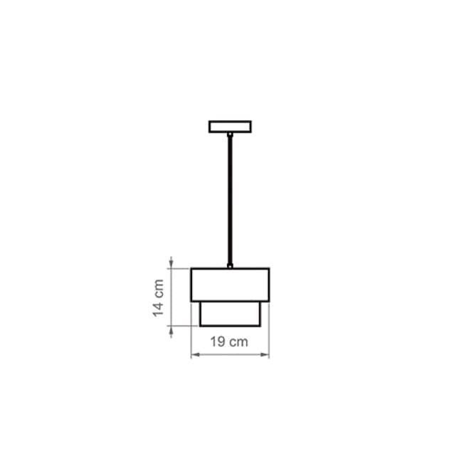 Colgante moderno KAN C L - Imagen 5