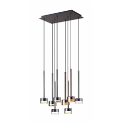 Colgante moderno TONIC R 8 luces - Imagen 1