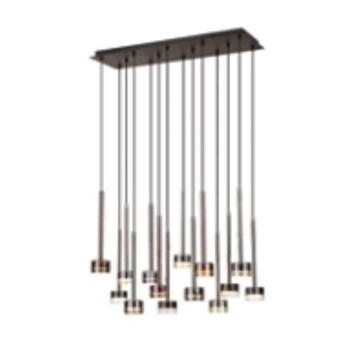 Colgante moderno TONIC R14 luces - Imagen 1