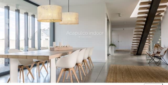 Colgante rústico - moderno ACAPULCO Indoor 44 - Imagen 1