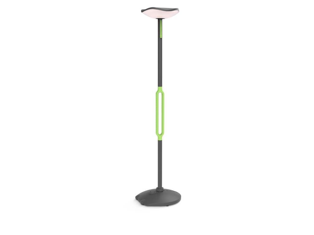 Farola Lutec exterior solar moderna POPPY Bluetooth - Imagen 1