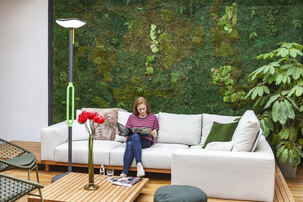 Farola Lutec exterior solar moderna POPPY Bluetooth - Imagen 2