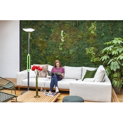 Farola Lutec exterior solar moderna POPPY Bluetooth - Imagen 2