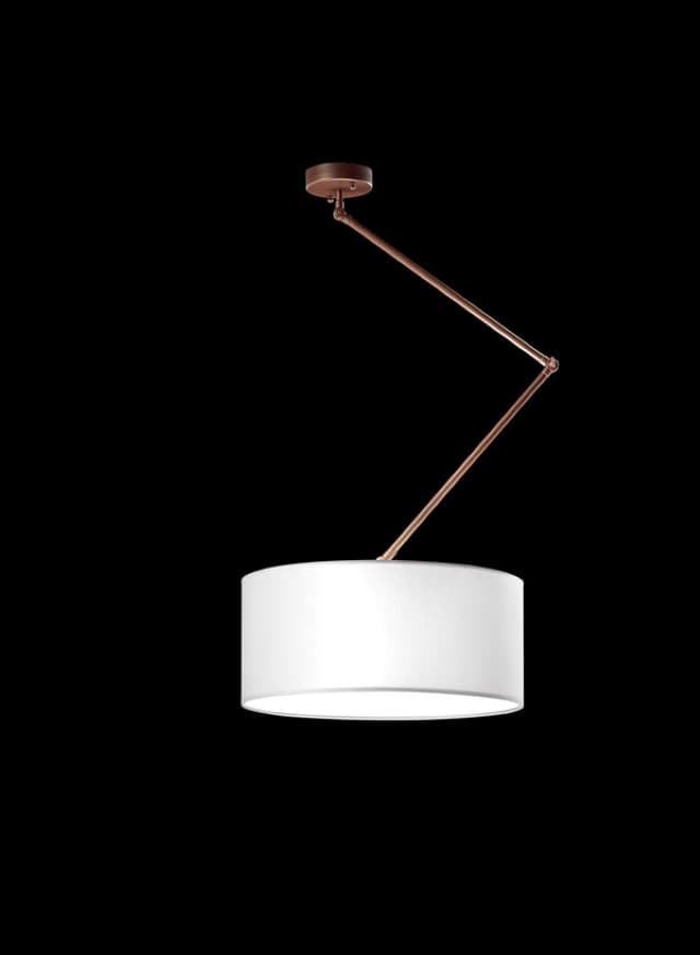 Lámpara articulada de techo moderna FLAMINGO T - Imagen 9