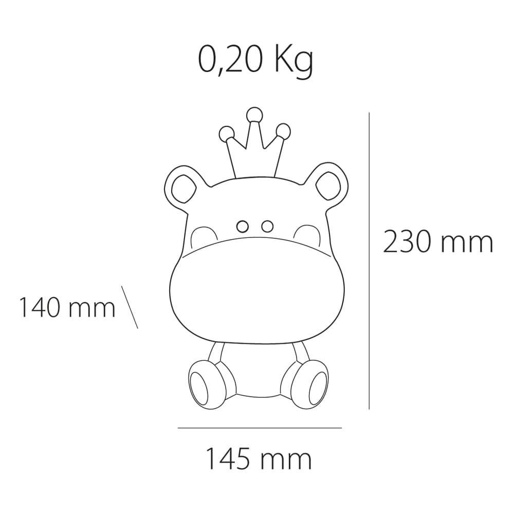 Lámpara de mesa infantil 12v HIPO1 - Imagen 4