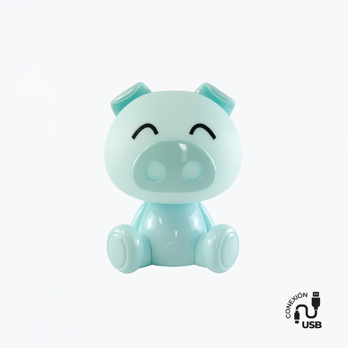 Lámpara de mesa infantil C/ batería PIG - Imagen 1