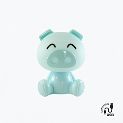 Lámpara de mesa infantil C/ batería PIG - Imagen 1