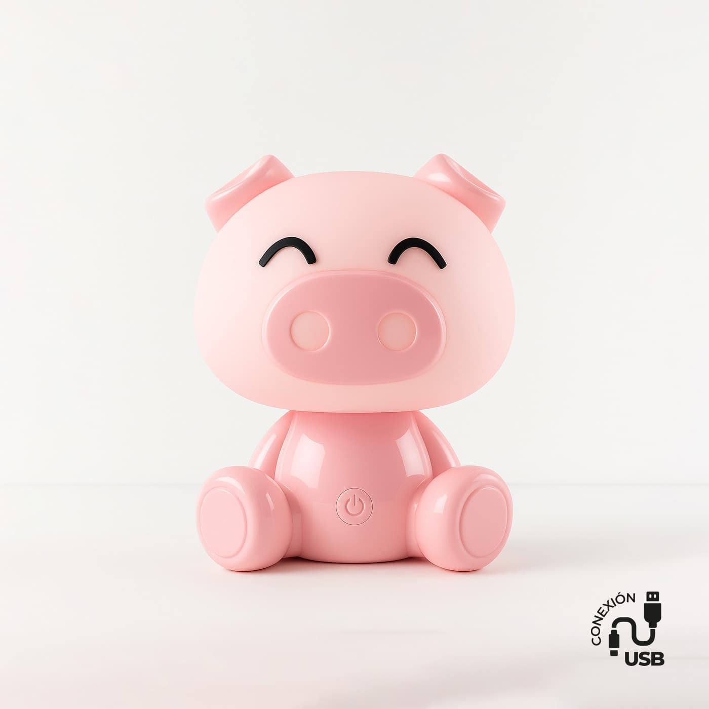 Lámpara de mesa infantil C/ batería PIG - Imagen 2