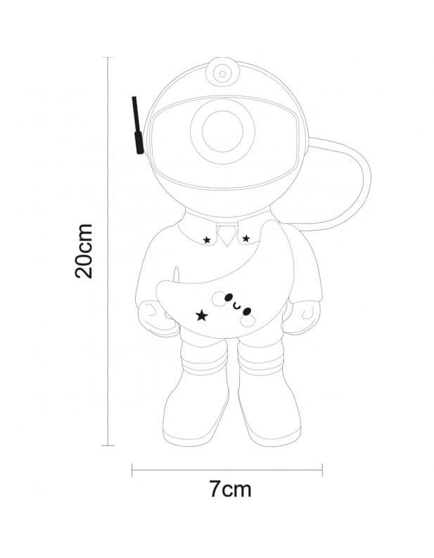Lámpara de mesa infantil PROYECTOR SPACE - Imagen 3