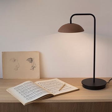 Lámpara de mesa moderna ABSIDIOLA S  Br. Corto Plato - Imagen 2