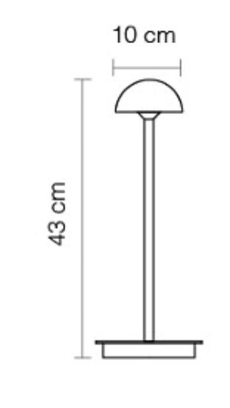 Lámpara de mesa moderna ABSIDIOLA S Mini L - Imagen 11