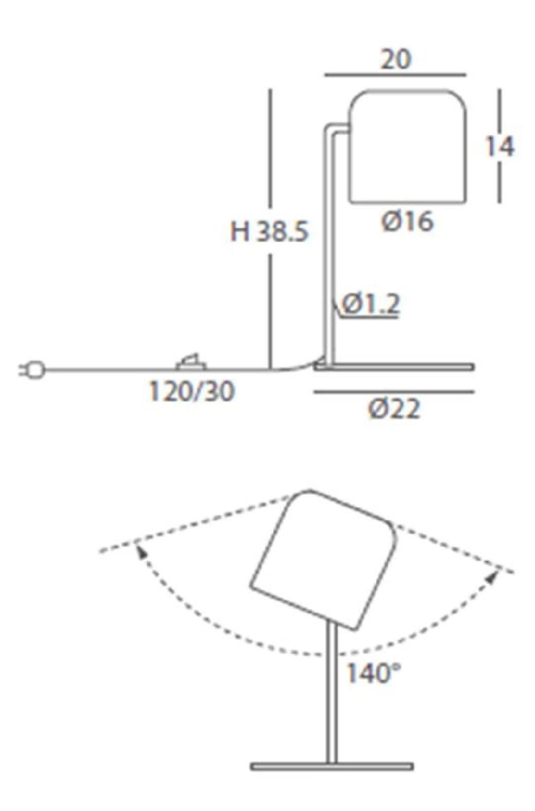 Lámpara de mesa moderna POT - Imagen 5