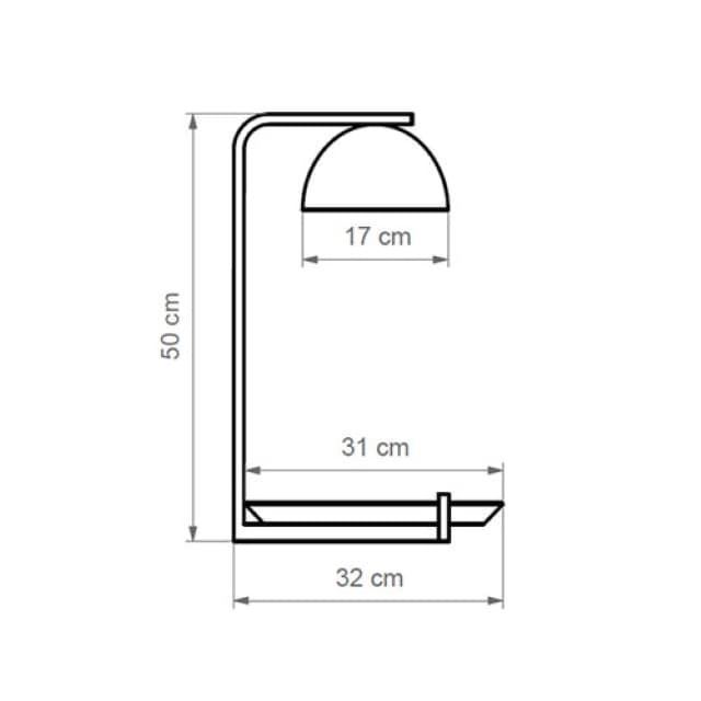 Lámpara de mesa moderno ABSIS - Imagen 3