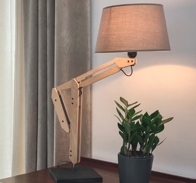Lámpara de mesa rústico-moderno THEA - Imagen 2