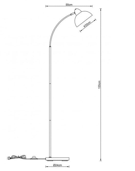 Lámpara de pie moderna NIU - Imagen 5