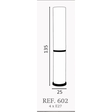 Lámpara de pie moderna ZINC Personalizable - Imagen 2