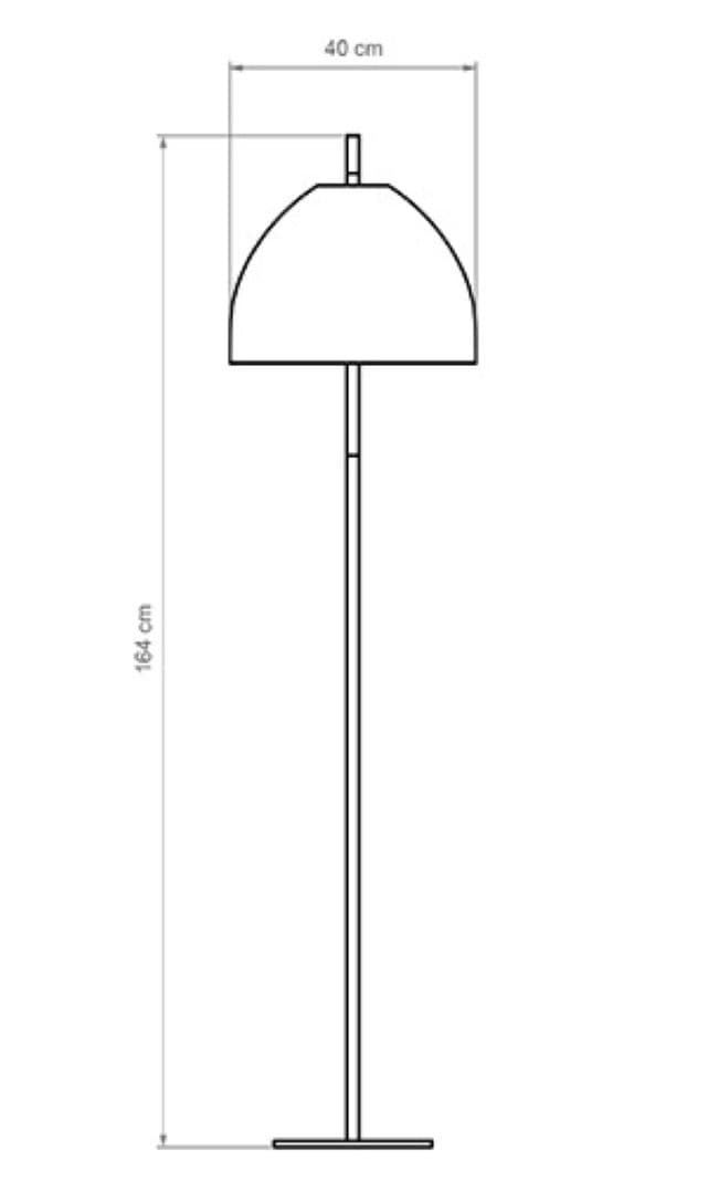 Lámpara de pie rústico moderno AMÁ P - Imagen 3
