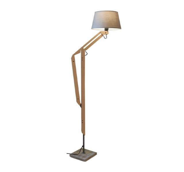 Lámpara de pie rústico-moderno THEA - Imagen 1