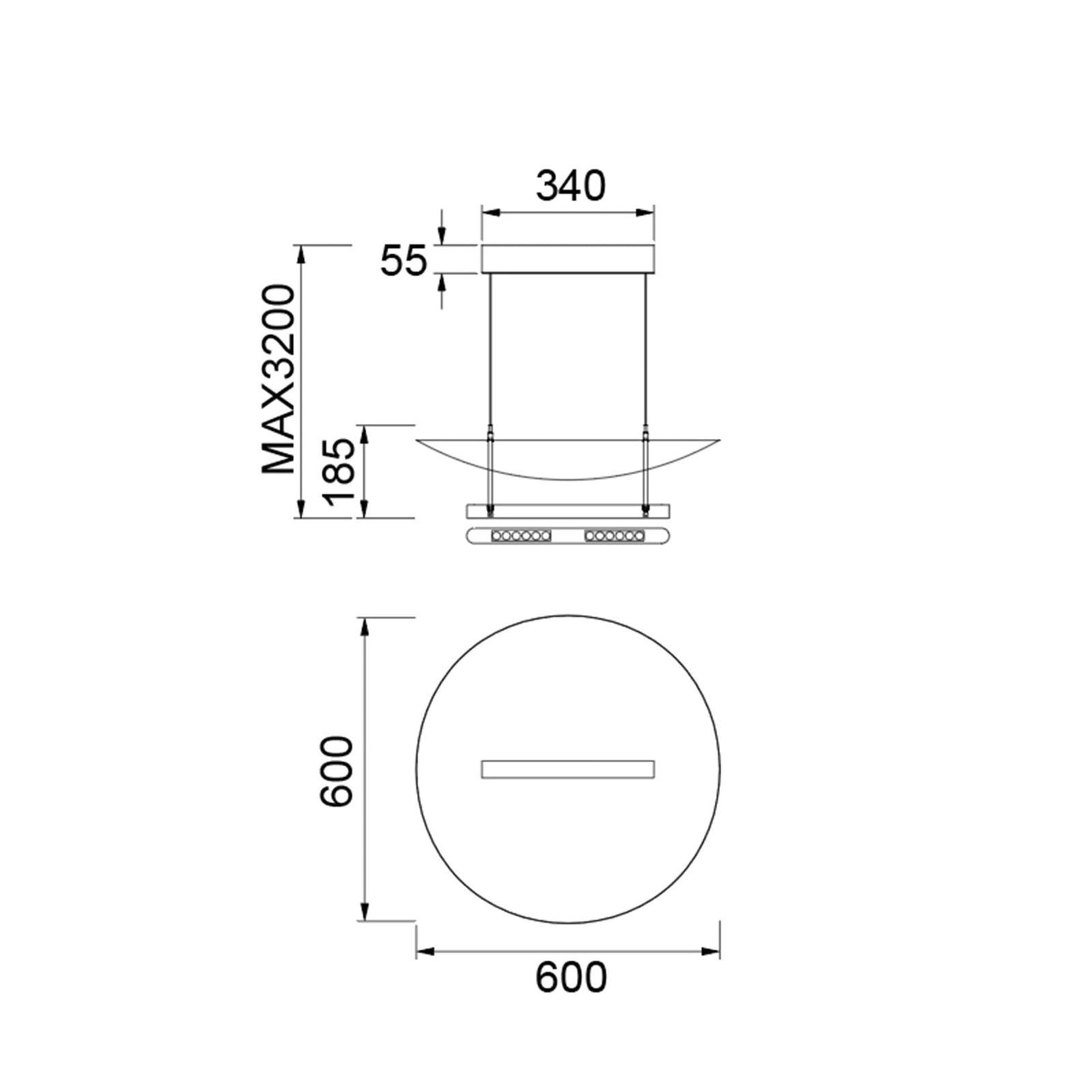 Lámpara de techo moderna ABISAL 60 - Imagen 4