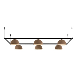 Lámpara de techo moderna ABSIS C lineal Rectangular - Imagen 1