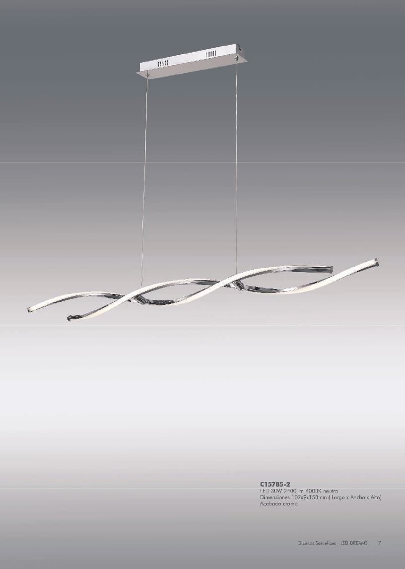 Lámpara de techo moderna HELIX 2 - Imagen 1