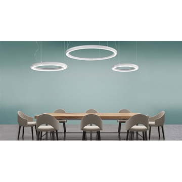 lámpara de techo moderna MATERICA CIRCLE 120 DW - Imagen 1