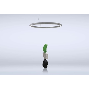 lámpara de techo moderna MATERICA CIRCLE 60 DW - Imagen 1