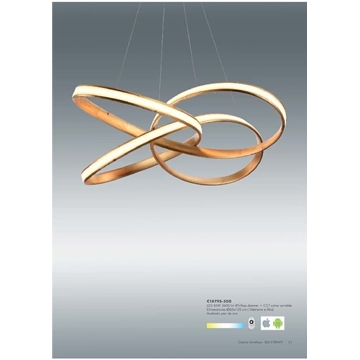 Lámpara de techo moderna ORBITAL C55G - Imagen 2