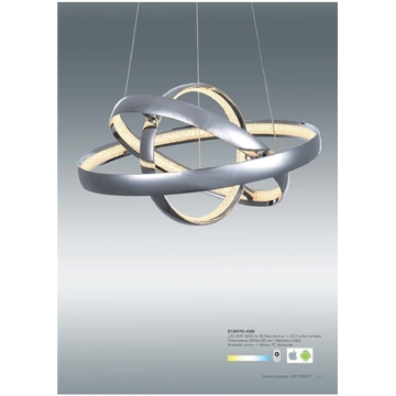 Lámpara de techo moderna PARADOX C45D - Imagen 2