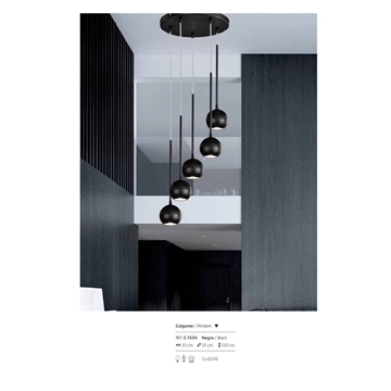 lámpara de techo moderna PENDANTS 1505 - Imagen 1