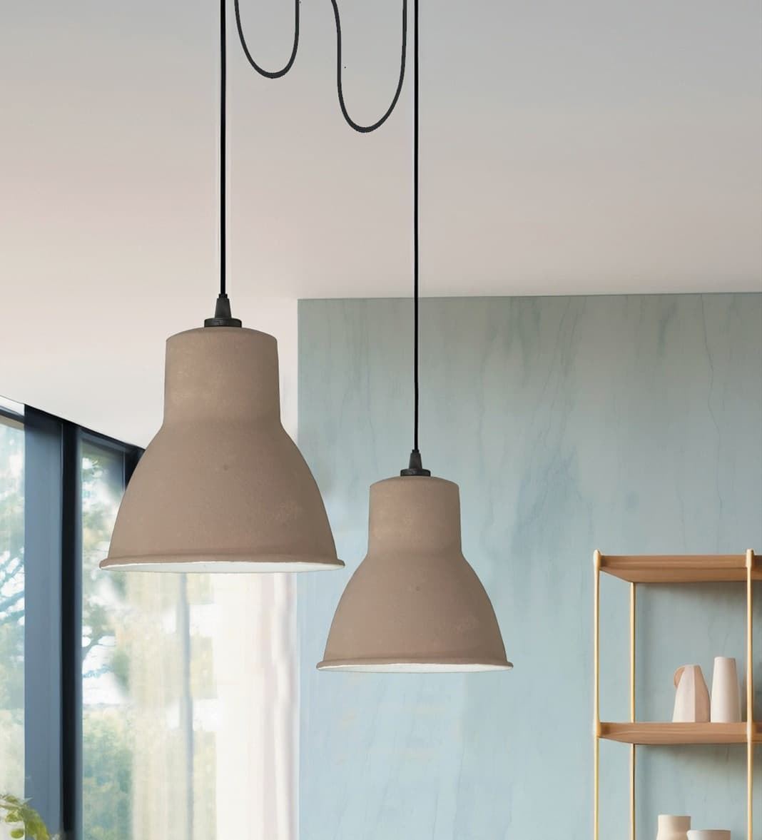Lámpara de techo moderna SILOS 81 2 luces - Imagen 1