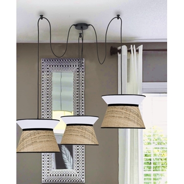 Lámpara de techo moderno DRAC 3 luces Personalizable - Imagen 1