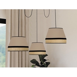 Lámpara de techo moderno PRAT 3 luces Personalizable - Imagen 1