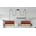 Lámpara de techo moderno ZINC 2 luces Personalizable - Imagen 1