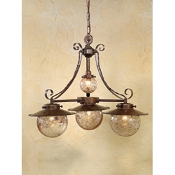 Lámpara de techo rústica ARANHA 3 - Imagen 1