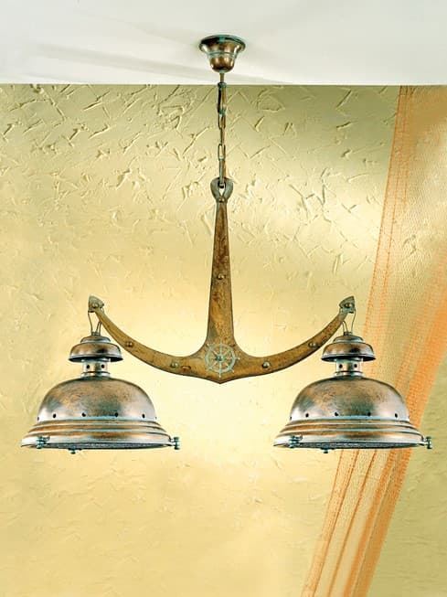 Lámpara de techo rústica ESCOTILHA - Imagen 1