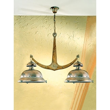 Lámpara de techo rústica ESCOTILHA - Imagen 1