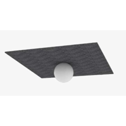 Plafón/ Aplique moderno ACUSTIC PL 236-80 - Imagen 1