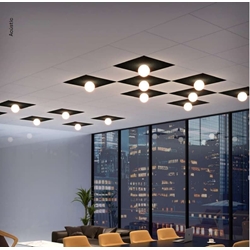 Plafón/ Aplique moderno ACUSTIC PL 236-80 - Imagen 2