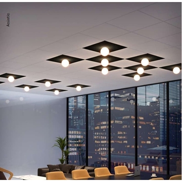 Plafón/ Aplique moderno ACUSTIC PL 236-80 - Imagen 2