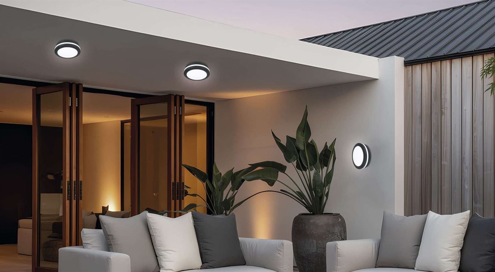 Plafón de exterior moderno ORISTAN 18 - Imagen 5